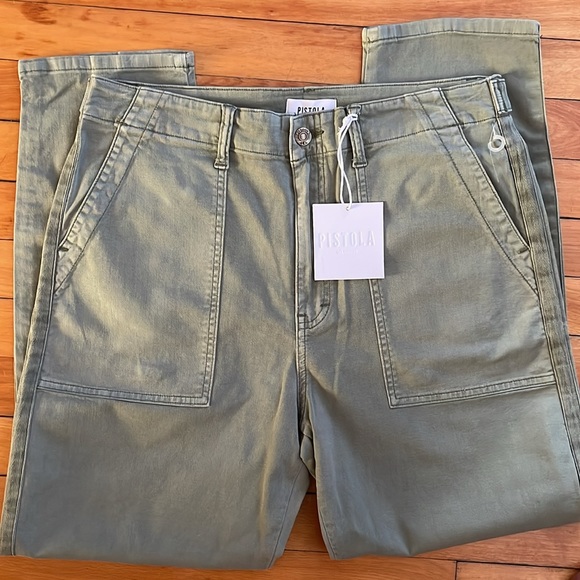 NWT💥Pistola  Mara Long Leg Pants Sz. 31 - Picture 8 of 11